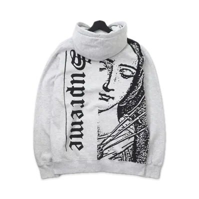 Supreme Mary Hooded Sweatshirt "Grey"