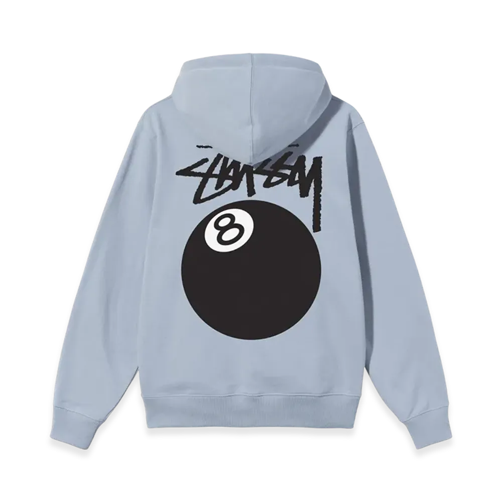 Stussy 8 Ball Hoodie - 21FW "Steel"