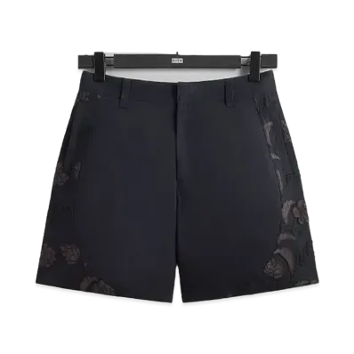 Kith Chain-Stitched Combo Glen Short "Black"