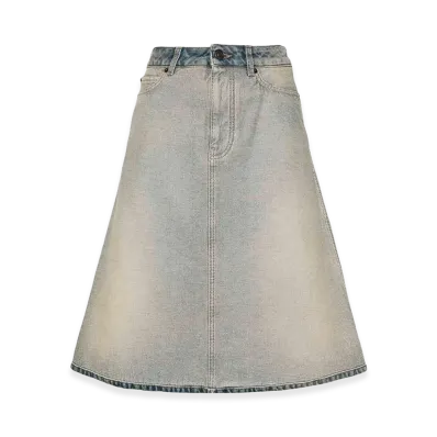 BALENCIAGA Women's Skirts "Light Blue"