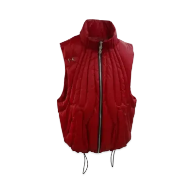 THUG CLUB Cave Goose Down Vest "Red"