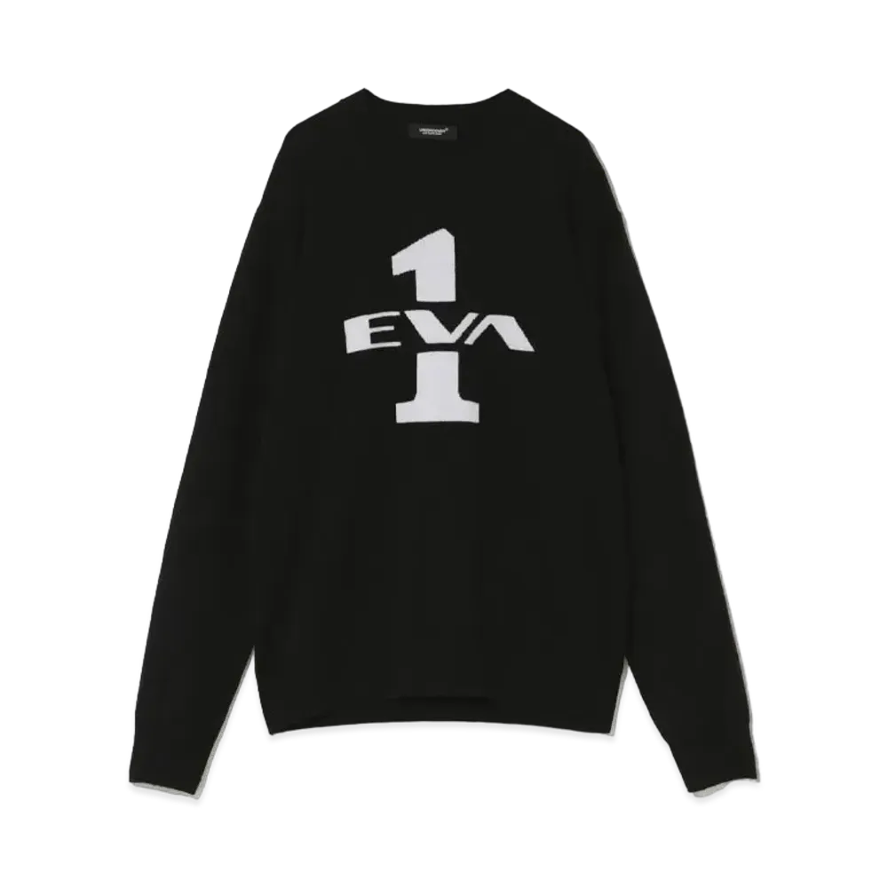 EVANGELION × UNDERCOVER SWEATER "Black"
