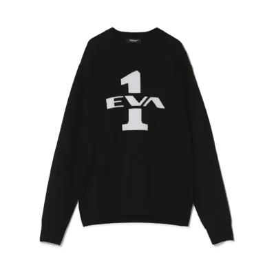 EVANGELION × UNDERCOVER SWEATER "Black"