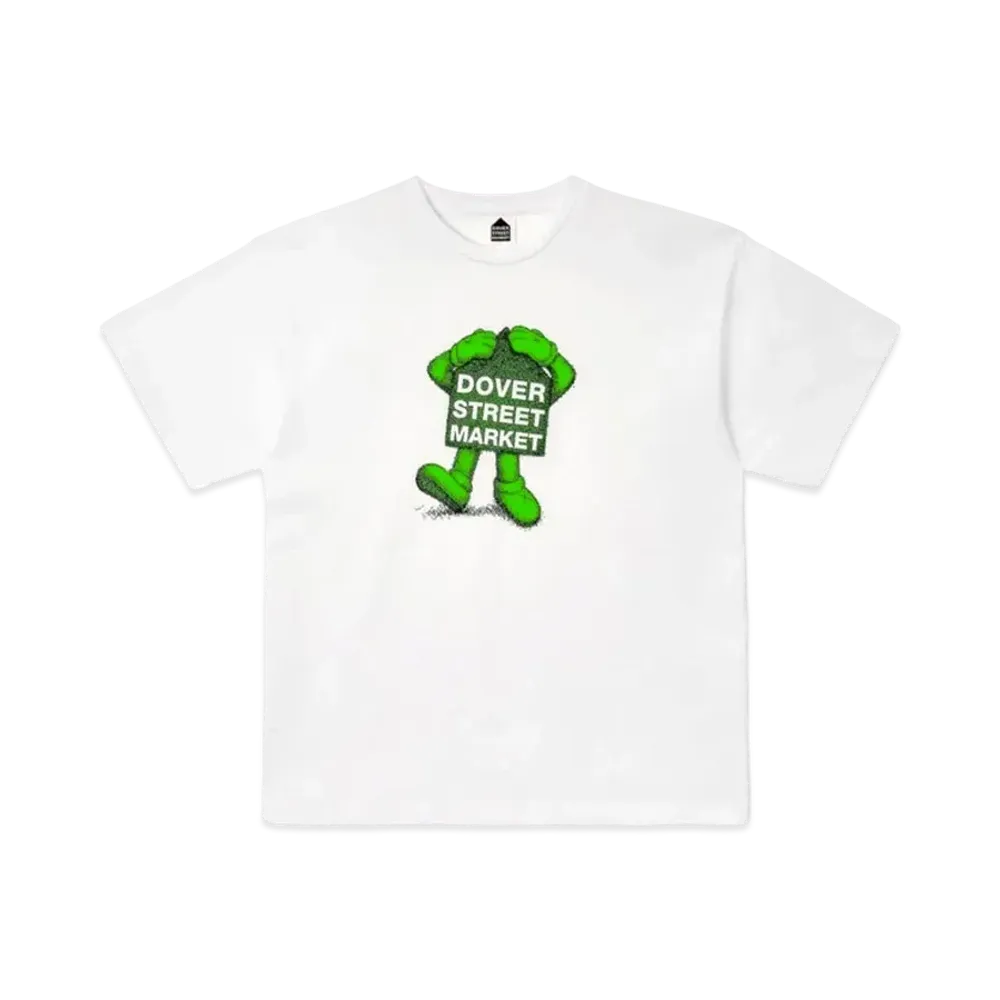 KAWS x Dover Street Market Fluro Rebellion T-Shirt "Green"