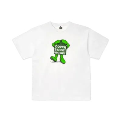KAWS x Dover Street Market Fluro Rebellion T-Shirt "Green"