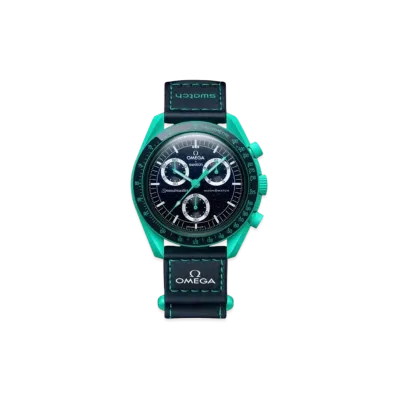 OMEGA x Swatch Bioceramic Moonswatch Mission On Earth "Polar Lights" SO33L103