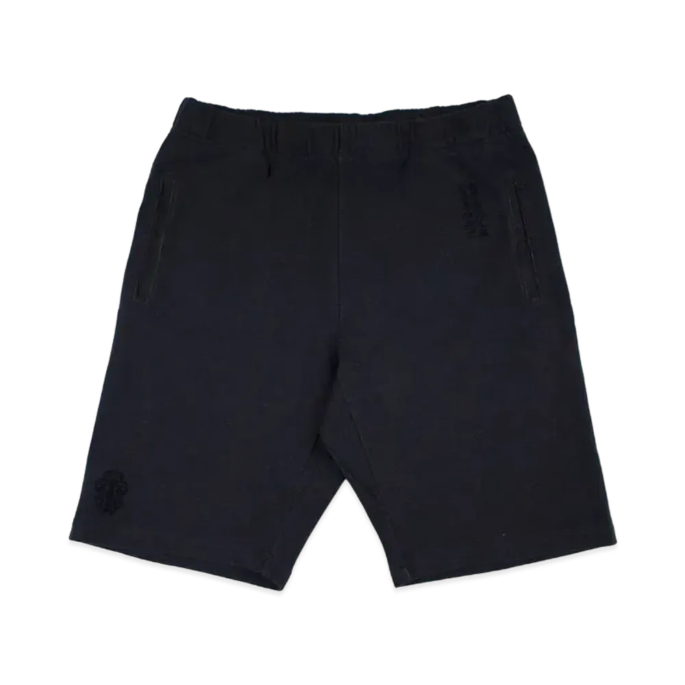 Chrome Hearts GRP Y Not 2-TND Sweat Shorts "Black"