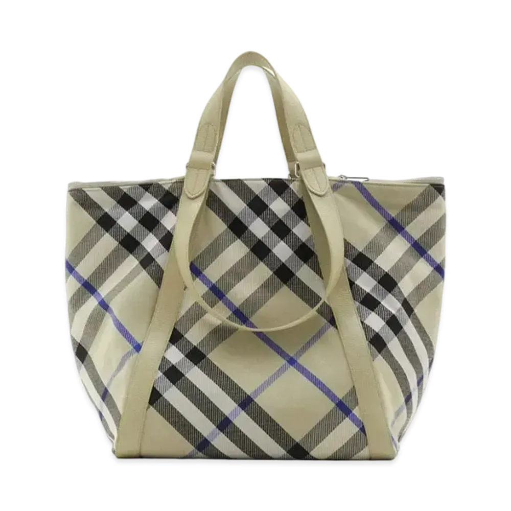 Burberry Medium Field Tote "Lichen"