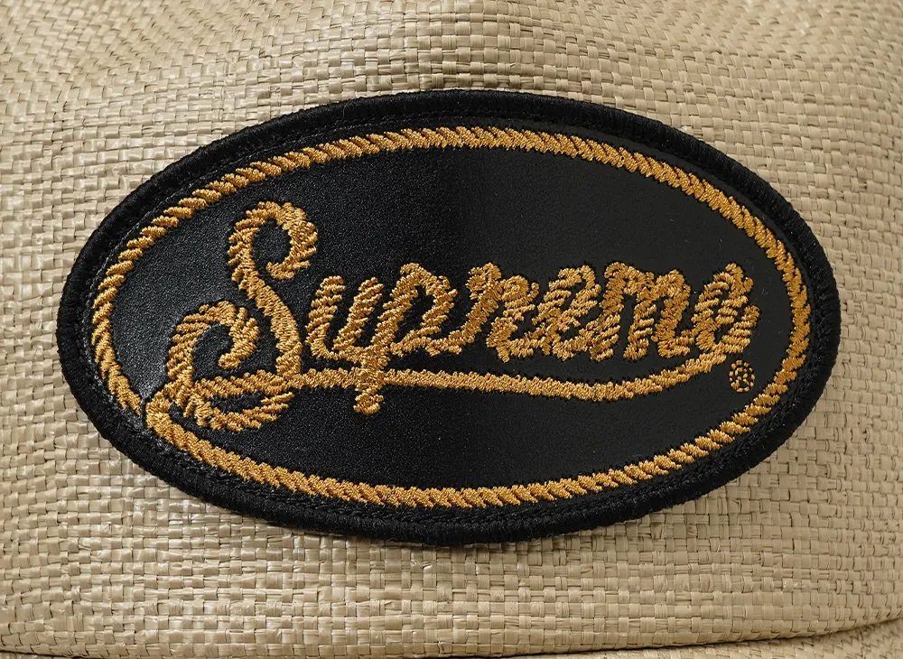 Supreme Raffia Mesh Back 5-Panel 