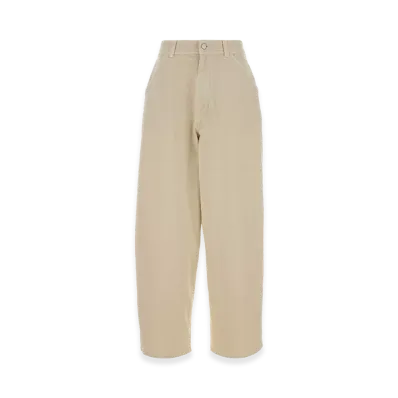 LEMAIRE Women's Large Pants "White"