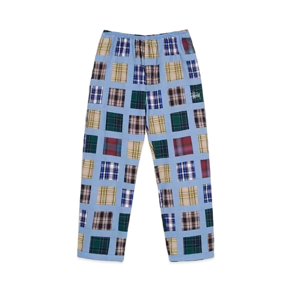 Stussy MADRAS PATCHWORK RELAXED PANT "Plaid"