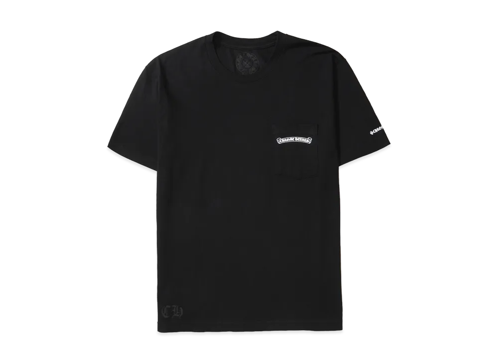 Chrome Hearts Scroll Label Print T-Shirt "Black"