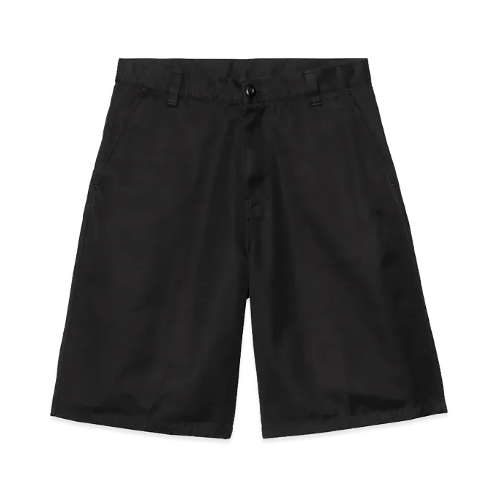 Carhartt WIP Brader Short "Black/Rinsed"