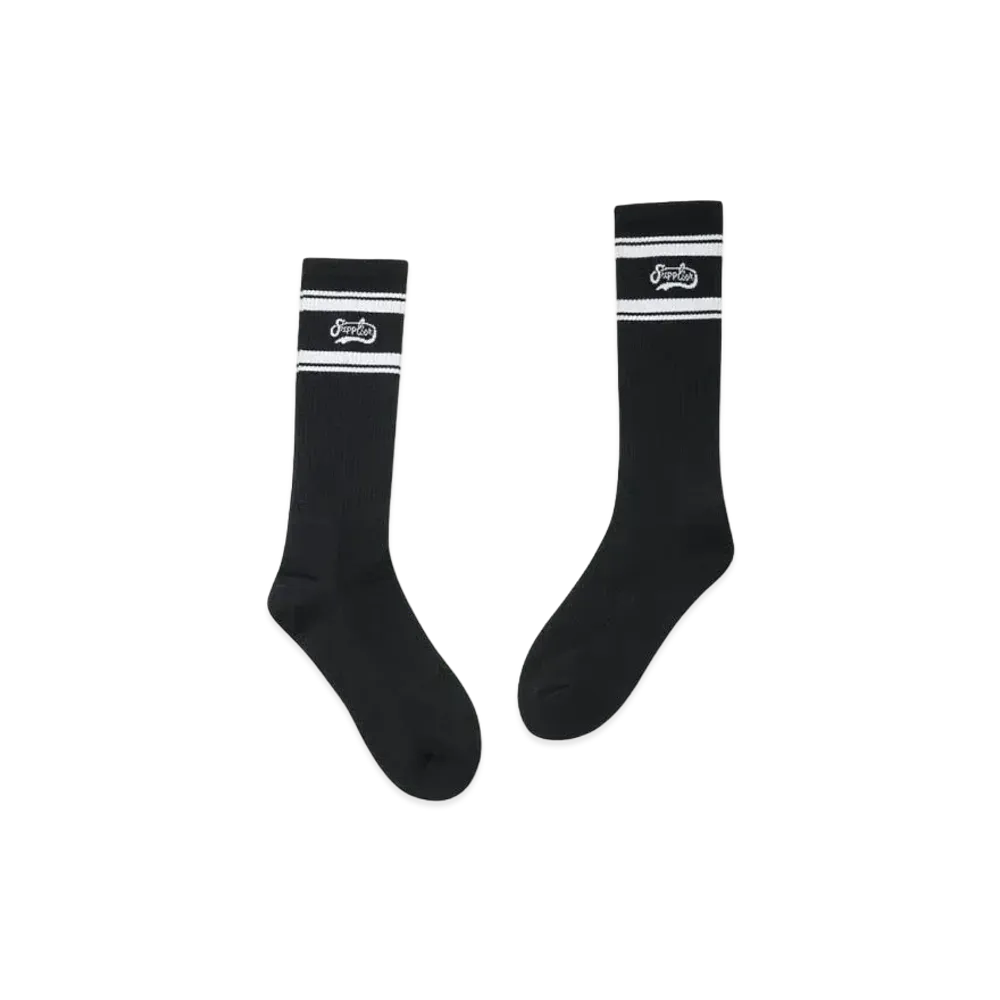 SUPPLIER Coca Logo High Socks "Black"