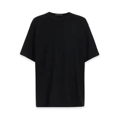 Yohji Yamamoto POUR HOMME Super120's Wool Half Sleeve Tee "Black"