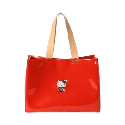 HELLO KITTY x BEAMS COUTURE Hello Kitty Embroidery Bag "Red"