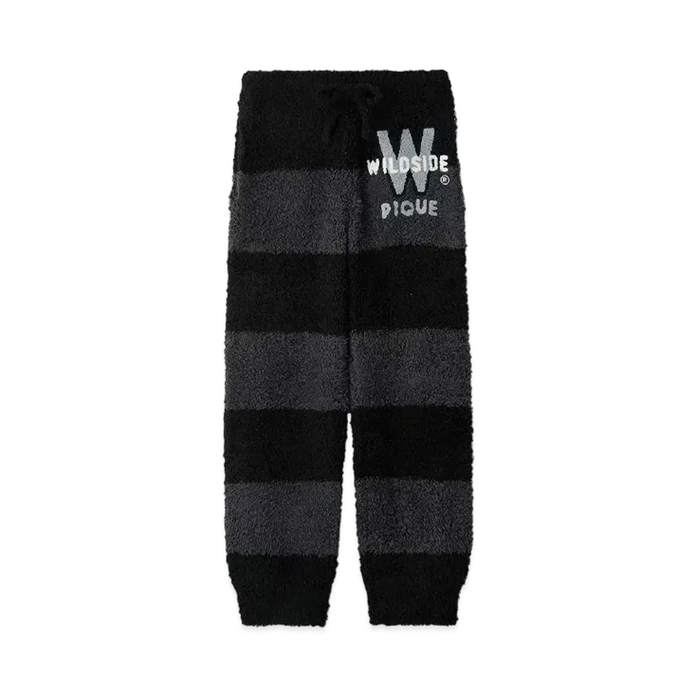 WILDSIDE Yohji Yamamoto x GELATO PIQUE Long Pants "Black/Gray"