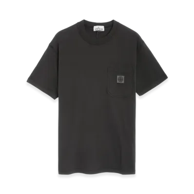 Stone Island 21957 Fissato Treatment T-Shirt - 22SS "Dark Grey"