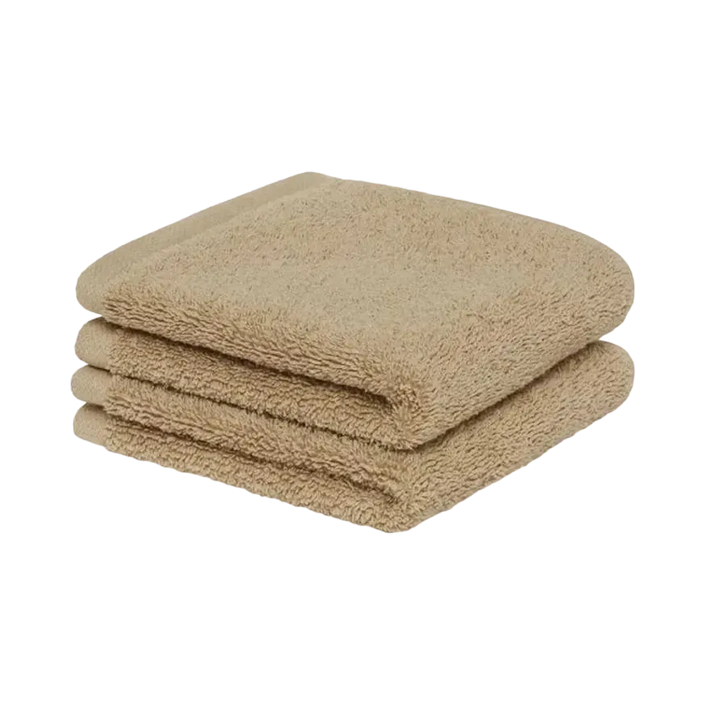 JJJJound Face Towel 2 Pack "Beige"
