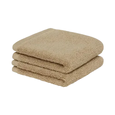 JJJJound Face Towel 2 Pack "Beige"