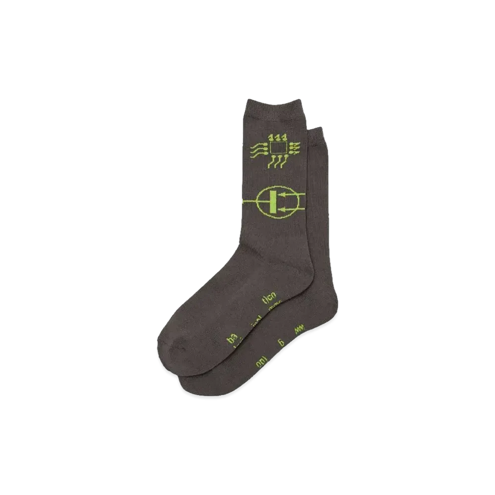 Bal JACQUARD SOCKS "CHARCOAL GRAY"