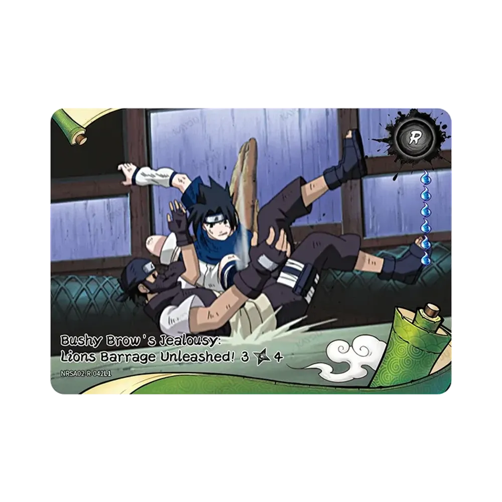 ゲジマユの嫉妬:獅子連弾炸裂! 3/4 R [NRSA02-R-042L1]【英語版】(チャプター・ジン「シリーズ2」)