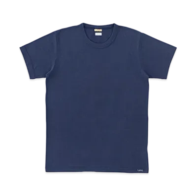 visvim SUBLIG NARROW 3-PACK S/S "Navy"