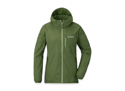 mont-bell Women's US Wind Blast Parka "Khaki"