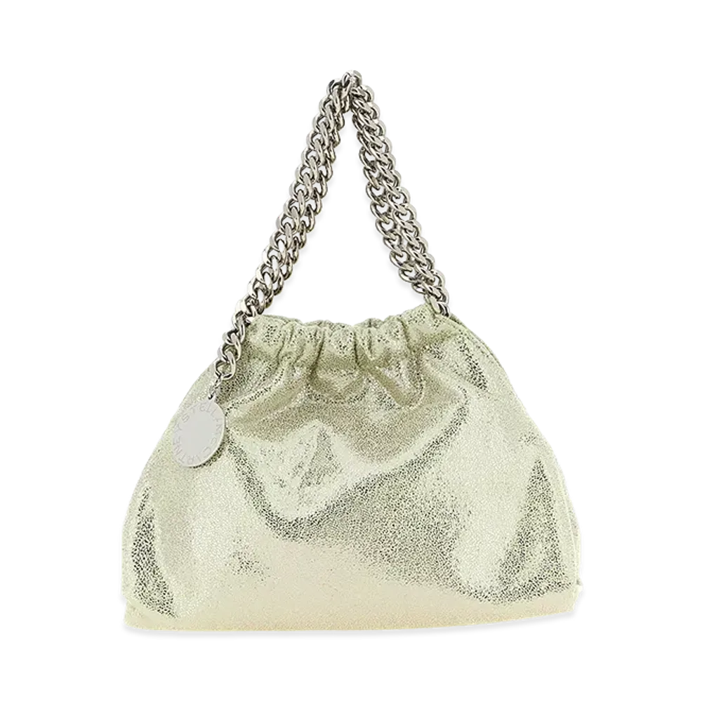 STELLA McCARTNEY Women's falabella Mini Drawstring Handbag "Green"