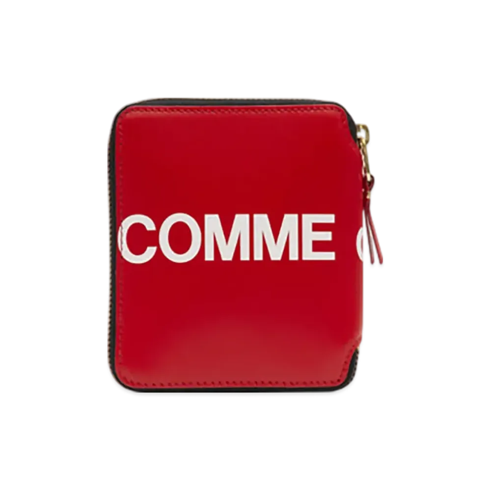 COMME des GARCONS Wallet Huge Logo "Red"