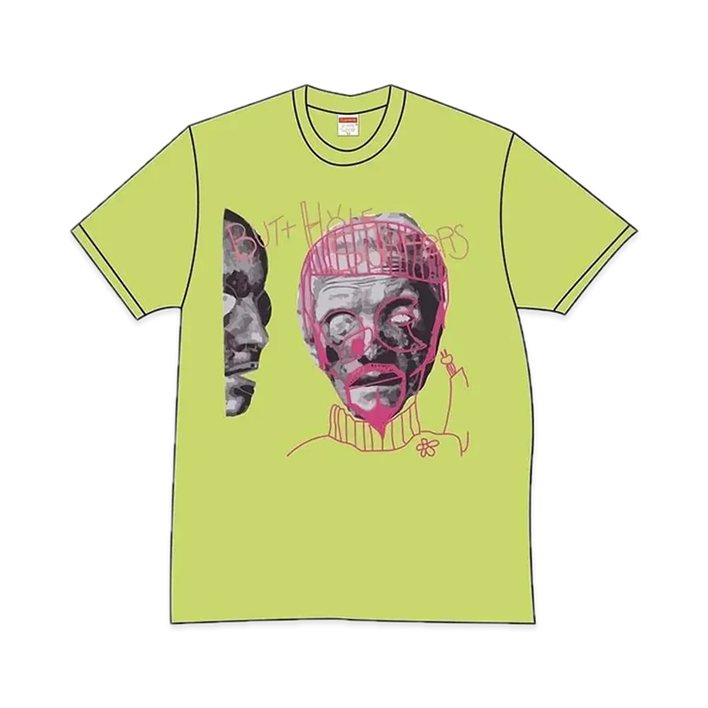 Supreme x Butthole Surfers Psychic Tee "Neon Green"