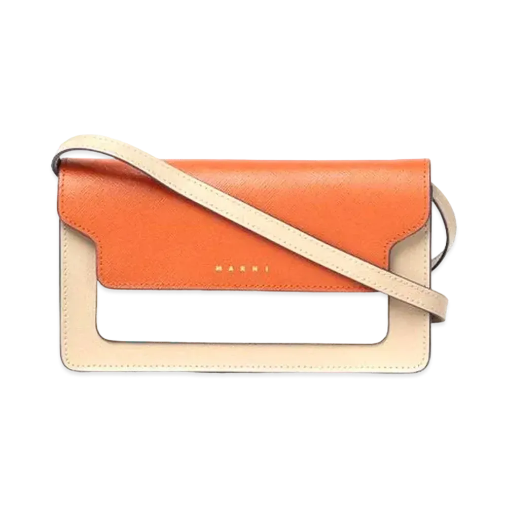 Marni Saffiano Leather Mobile Pouch