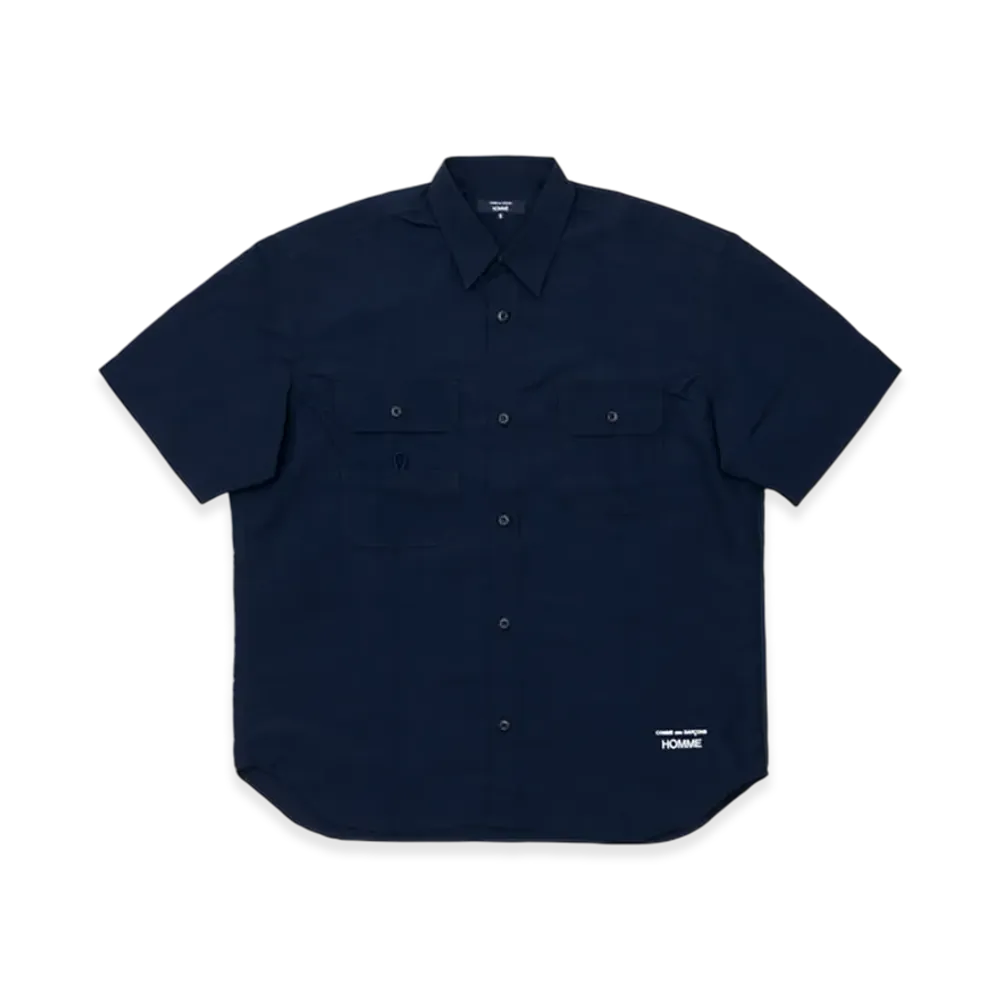 COMME des GARCONS HOMME Nylon Tussah "Navy"