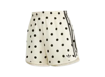 adidas Women's Polka Dots Sprinter Shorts "Off White"