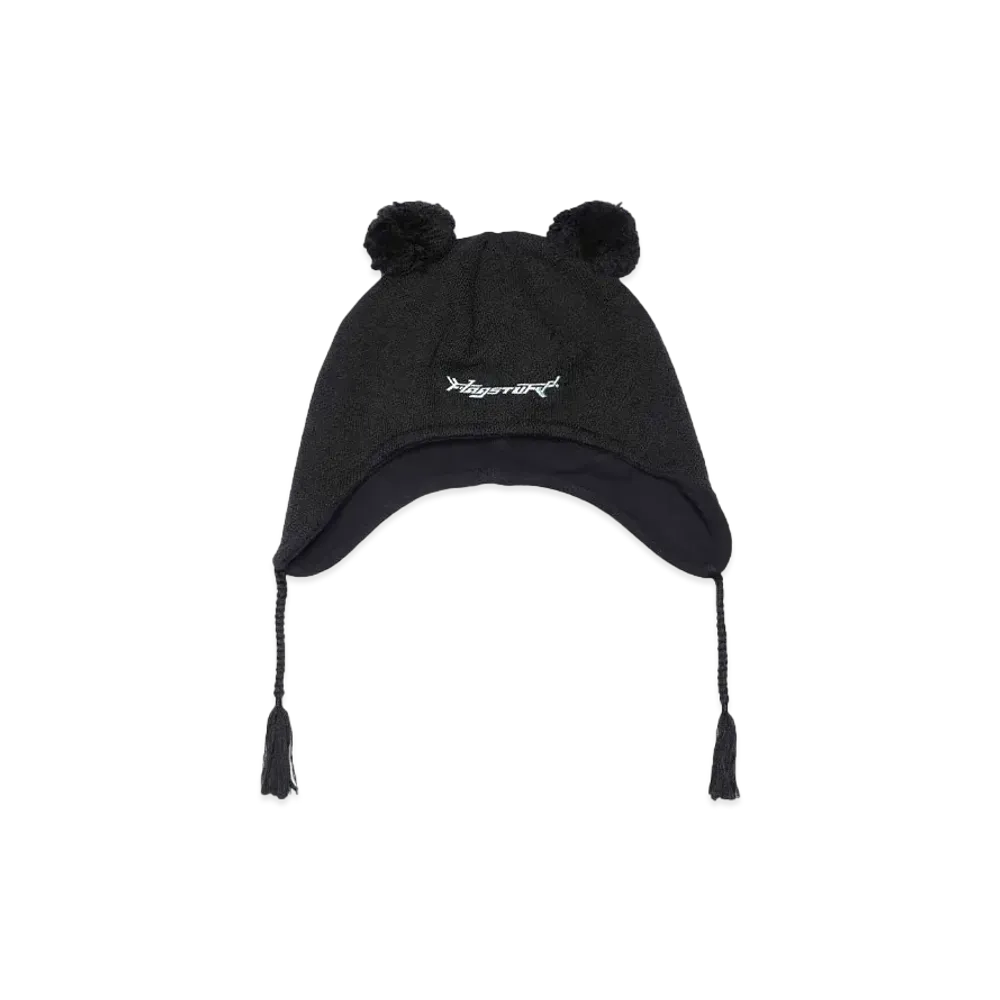 F-LAGSTUF-F MOUSE KNIT CAP "BLACK"