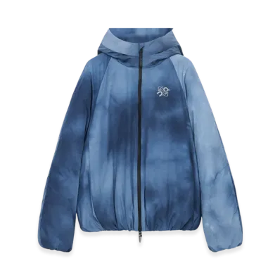 LOEWE x On Running Technical Shell Puffer Jacket "Blue/Multicolor"