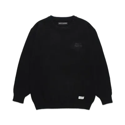 WACKO MARIA Classic Knit Sweater "Black"