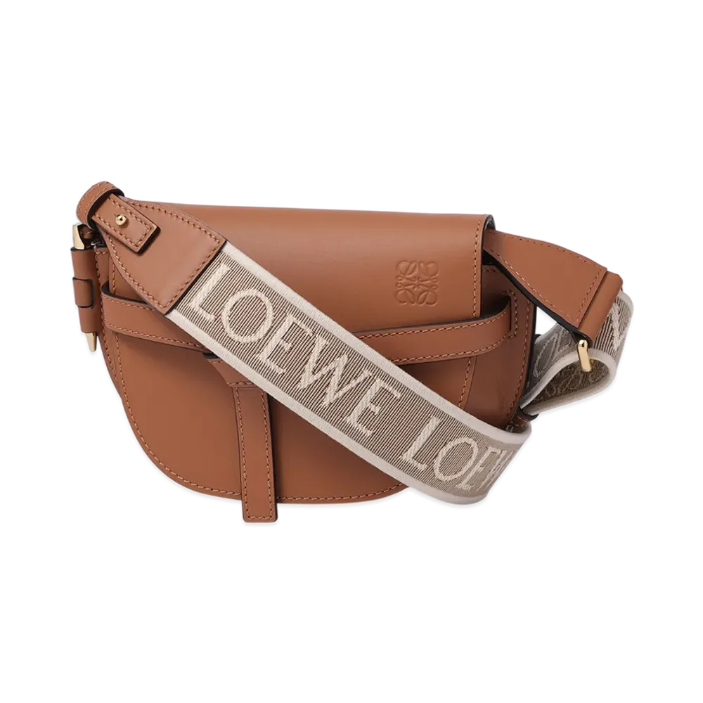 LOEWE Gate Dual Mini "Tan"