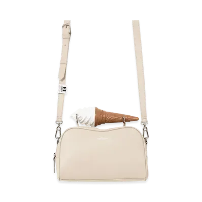 Maison MIHARA YASUHIRO "Toy" Soft Serve Handle Mini Boston Bag "Beige"