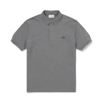 LACOSTE Regular Fit Stretch Paris Polo Shirt "Dark Grey"