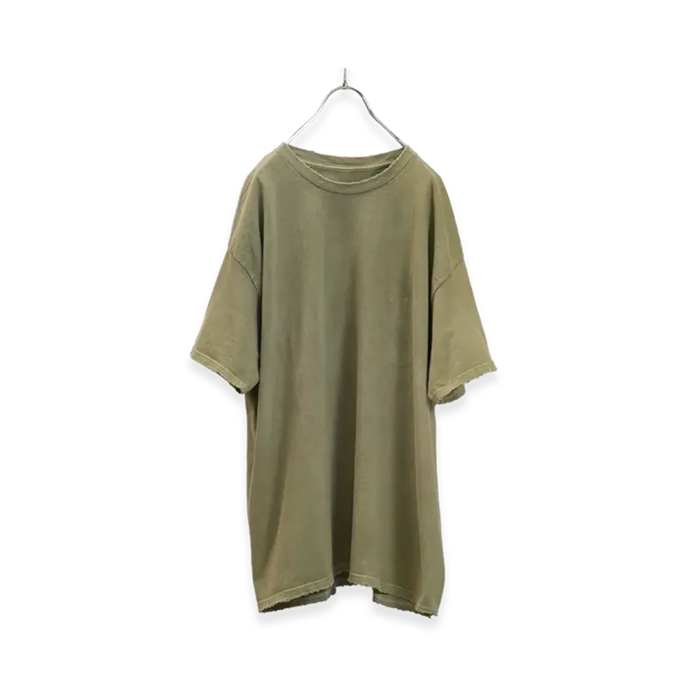 ANCELLM Embroidery T-Shirt "Graymint"