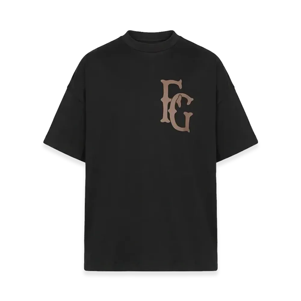 FEAR OF GOD '43' Cotton Rayon Tee "Black"