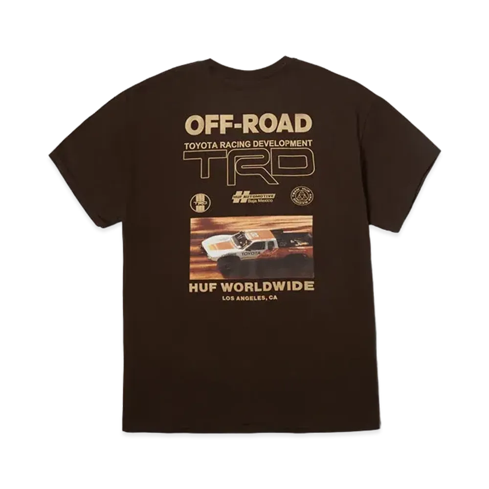 HUF x Toyota TRD Off-Road T-shirt "Choco"