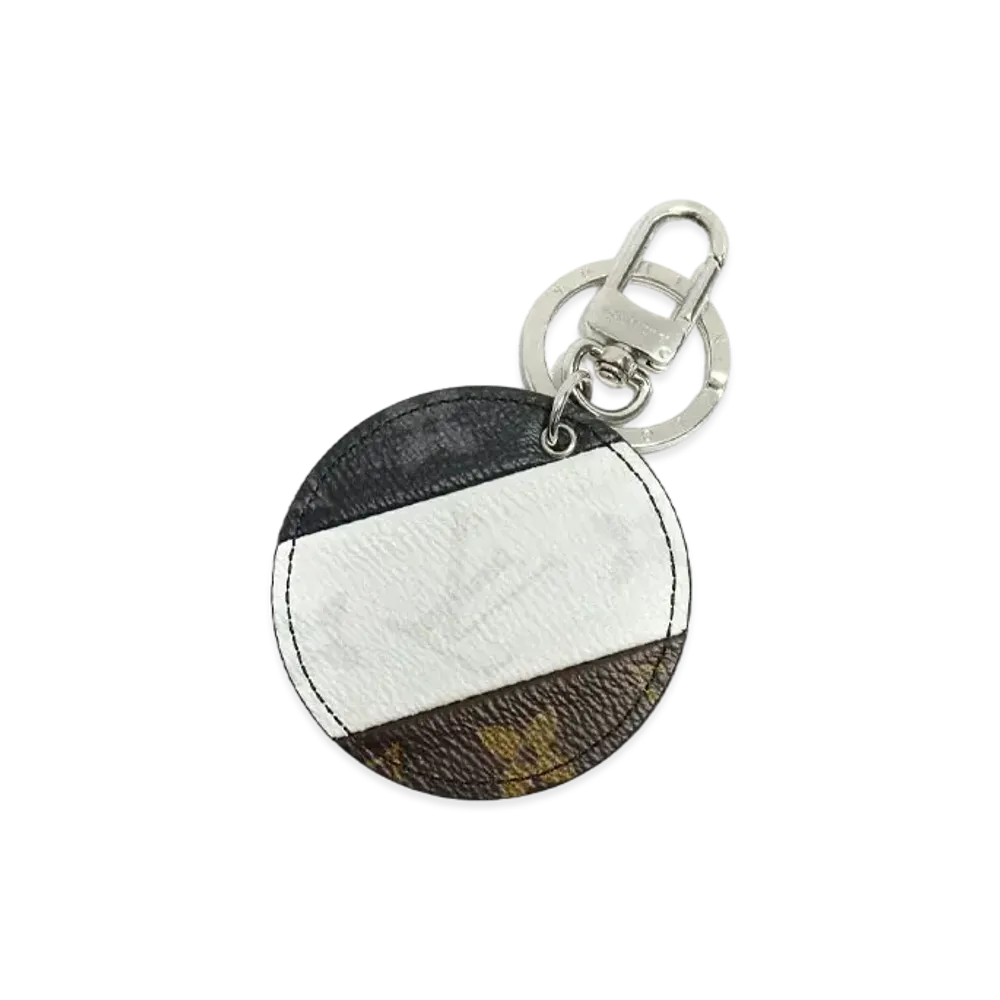 Louis Vuitton Illustre Bag Charm and Key Holder Monogram Eclipse