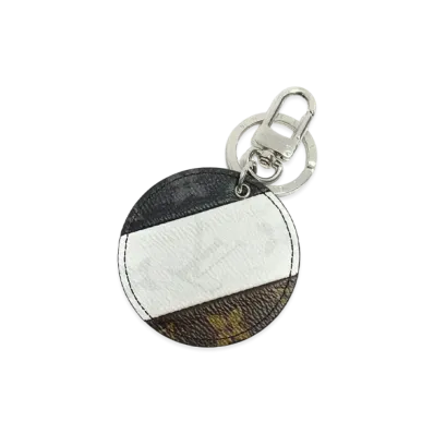 Louis Vuitton Illustre Bag Charm and Key Holder Monogram Eclipse