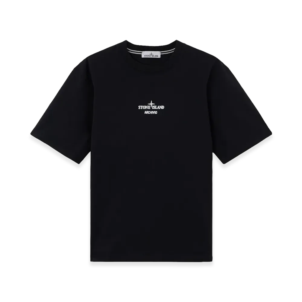 Stone Island 2100023 Organic Cotton Jersey "Black"