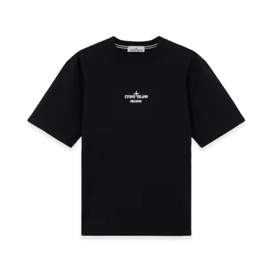 Stone Island 2100023 Organic Cotton Jersey "Black"