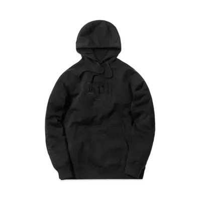 Nike x Kith Lebron Cloak Hoodie "Triple Black"