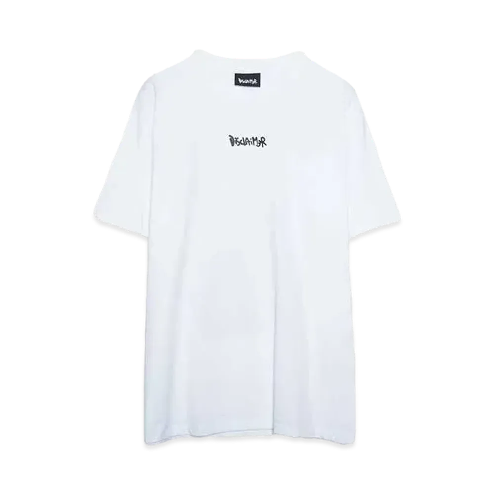DISCLAIMER MAGLI UOMO IN JERSEY "BIANCO"