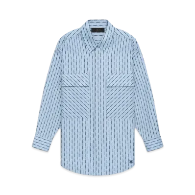 AMIRI Double Pocket Workwear Shirt "Blue"